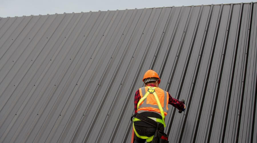 Professional metal roof installation services in Sebastian, TX
